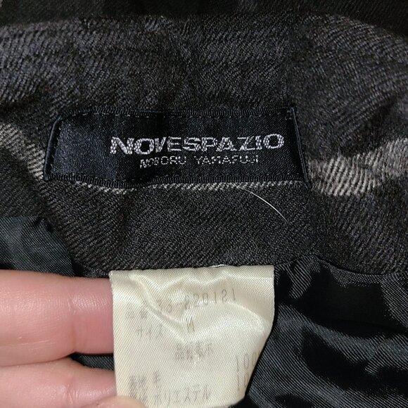 NOVESPAZIO by Noboru Yamafuji 90s/Y2K Pleated Plaid Skirt - Picture 4 of 6